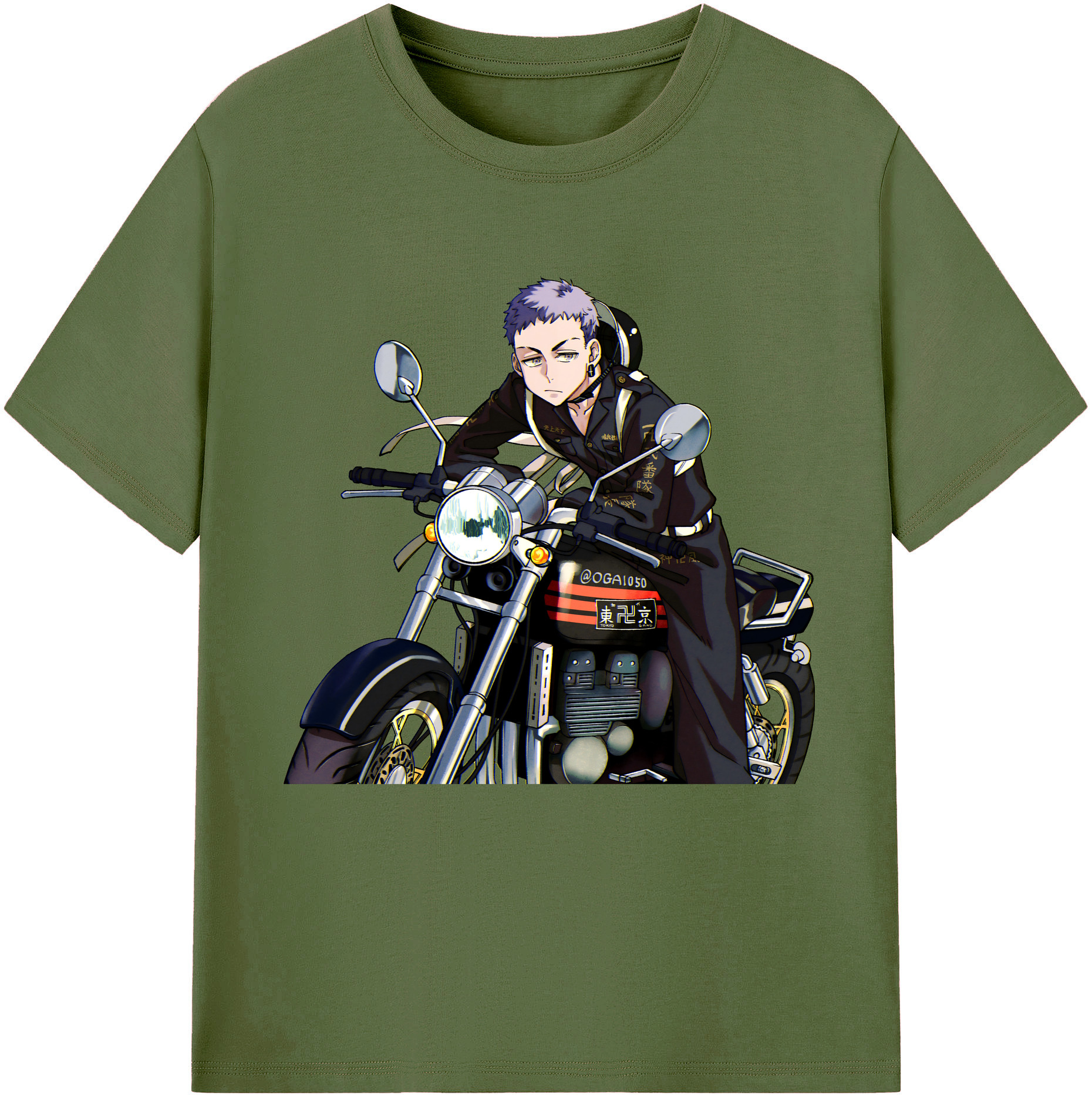 （画像用） 東京リベンジャーズ Tokyo Revengers 綿100％半袖Tシャツ（フロントプリント）